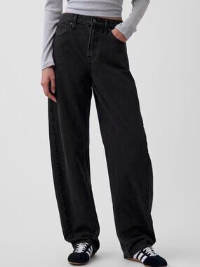 The Gap High Rise Barrel Jeans